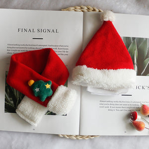 Cute Christmas hat for dogs and cats