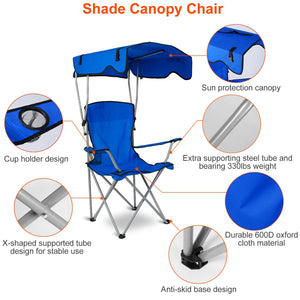 Comfortable outdoor chair with padded armrests and integrated cup holder for all-day relaxation