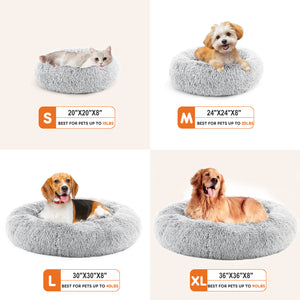 Size dimensions for the 24 inch calming pet bed