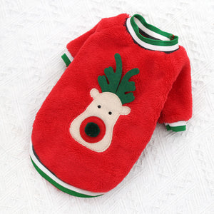 Christmas dog outfit with comfortable fit