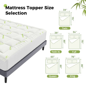 Thickened viscose filling mattress pad providing cloud-like sleeping comfort