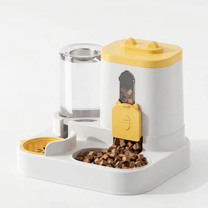 Four Color Pet Feeding Bowl Set