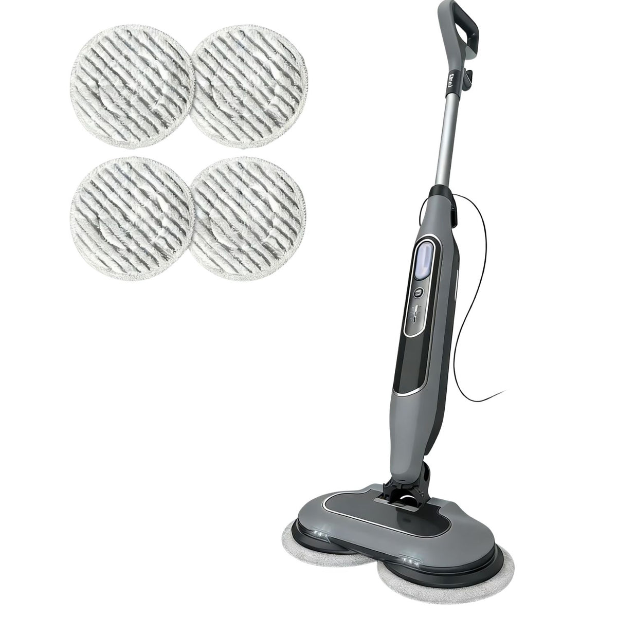 Lightweight steam mop designed for cleaning tile, hardwood, laminate, and sealed floors