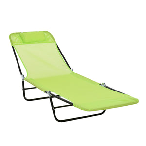 Chaise lounge chair with adjustable reclining backrest side view