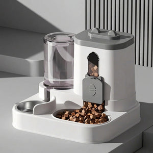 Cute Cat Shaped Automatic Pet Feeder