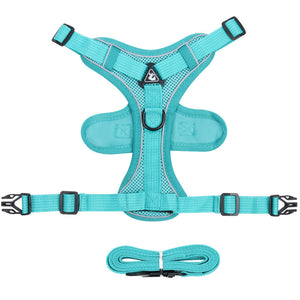 Breathable Mesh Cat Harness Vest in Green