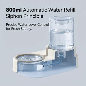 Blue White Automatic water refill