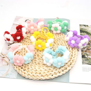 Princess Style Floral Dog Scarf