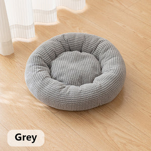 Soft winter dog mattress with anti slip bottom