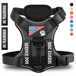 adjustable dog harness vest for small medium large dogs
