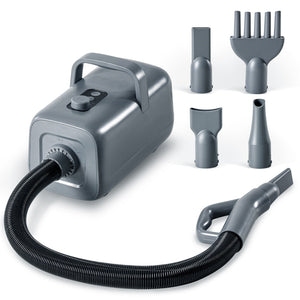 adjustable speed pet dryer blower for safe drying