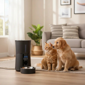 automatic cat feeder 4L smart programmable feeder