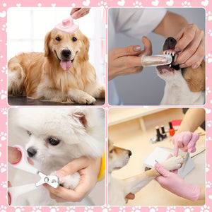 lue 8-Piece Dog Grooming Kit