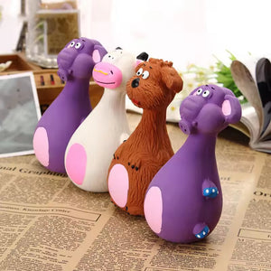 Boredom relief squeaky chew toys for dogs