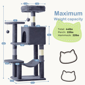 soft and cozy hammock for cats to sleep