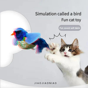 Cute Bird Cat Teaser Toy For Indoor Cats