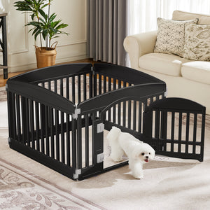 Dog playpen for puppies providing a safe and secure indoor play area for small and medium dogs
