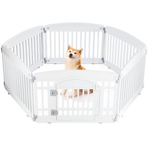 Dog playpen designed for small and medium sized dogs