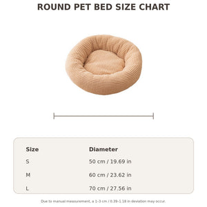 Comfortable cat sleeping mat with thick padding