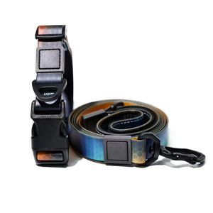 Easy-clean waterproof pet leash with smooth PVC surface