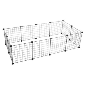 DIY hamster playpen with expandable panels