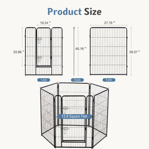 heavy duty metal dog fence panels durable rust resistant outdoor