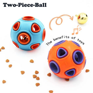 Interactive pet ball toy for small dogs