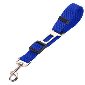 Strong nylon dog car seat belt adjustable design