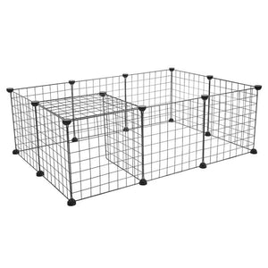 Expandable pet fence for small animals