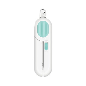 Pet nail clipper with built in LED light