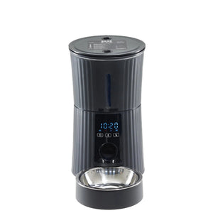 programmable cat feeder with timer and portion control