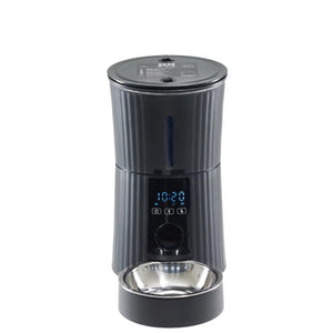 programmable cat feeder with timer and portion control