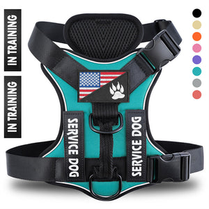 reflective pet harness for safe night walking