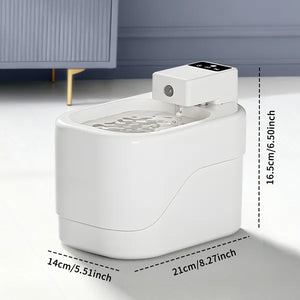 Smart cat drinking fountain with circulation