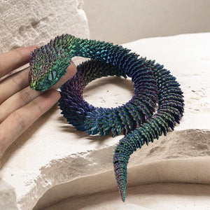 Stylish snake home decoration sculpture