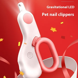 Stainless steel cat nail trimmer scissors
