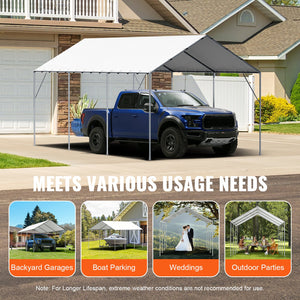 waterproof 10x20 carport canopy cover for outdoor vehicle protection