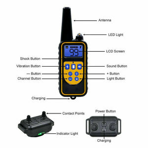 waterproof dog training collar for outdoor use