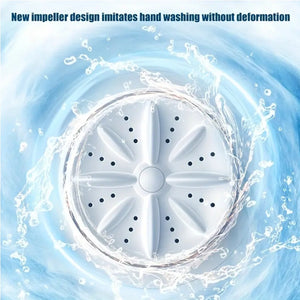 Quiet mini washing machine for cleaning underwear, socks, towels, and baby clothing