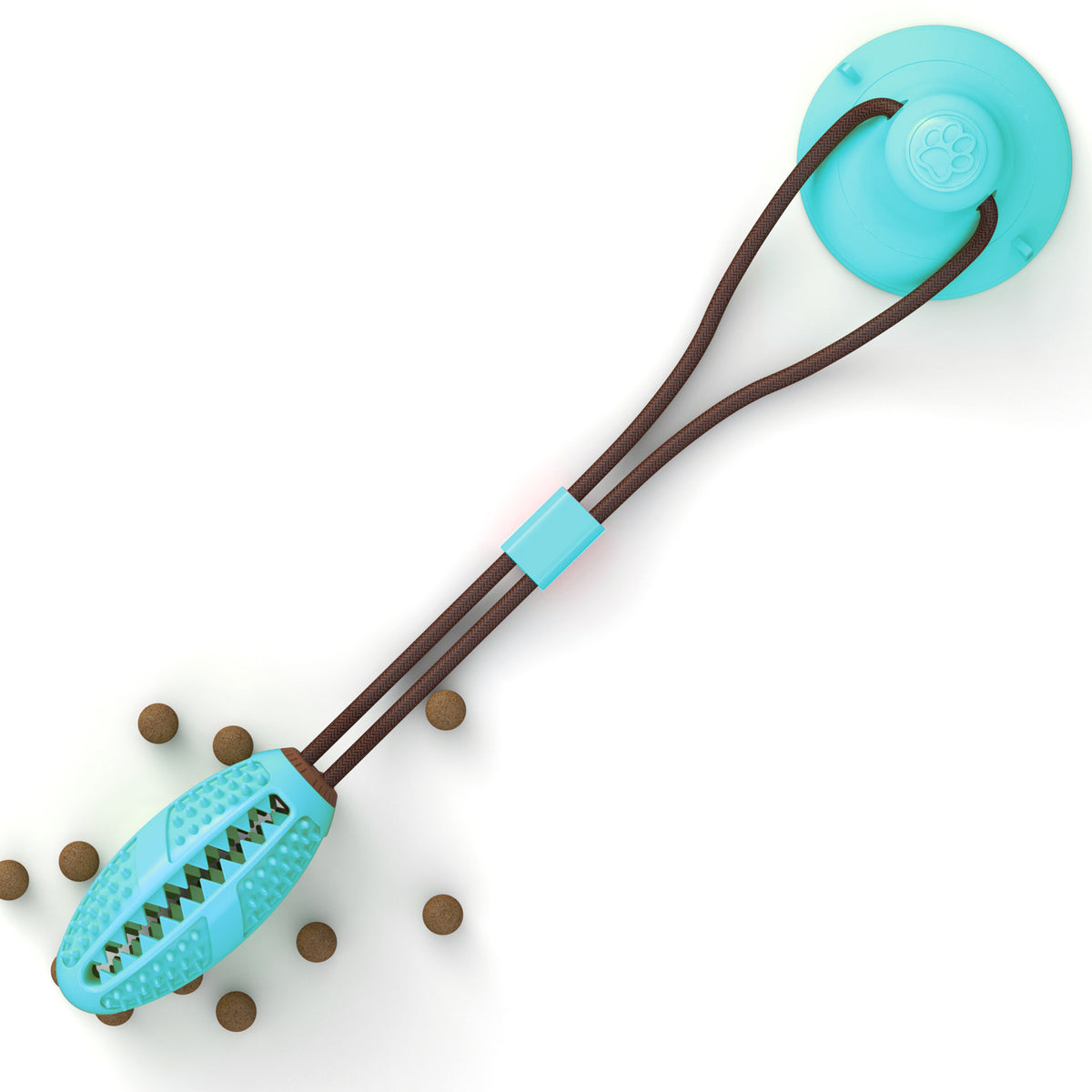 Dog Tug of War Toy with Suction Cup Base