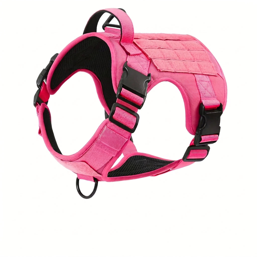 Tactical dog harness vest alternate angle view