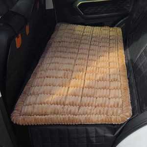 Black pet car seat cover for dogs and cats