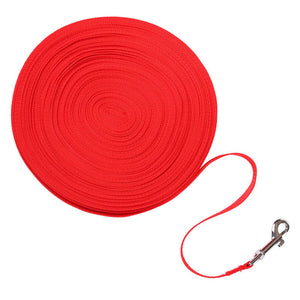 Blue Long Line Dog Leash for Recall Training