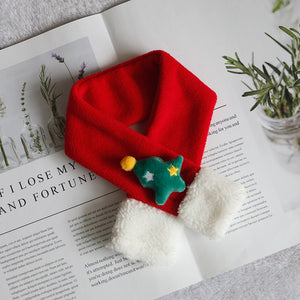 Traditional Christmas scarf for pets