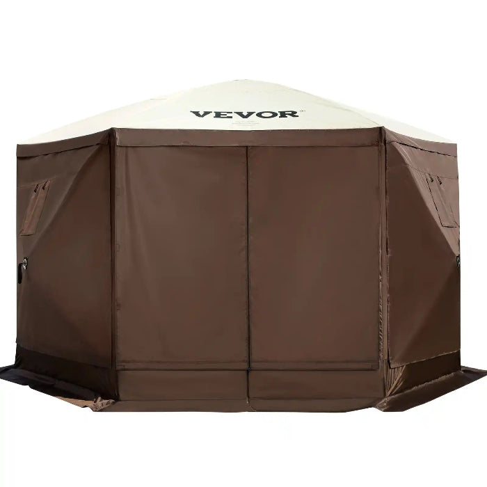spacious gazebo tent outdoor family camping shelter