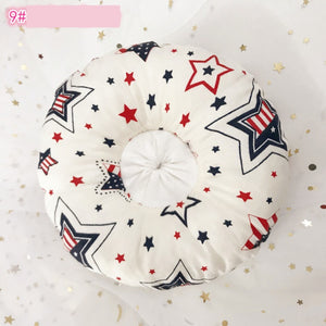 Cute cotton pet neck collar with printed patterns