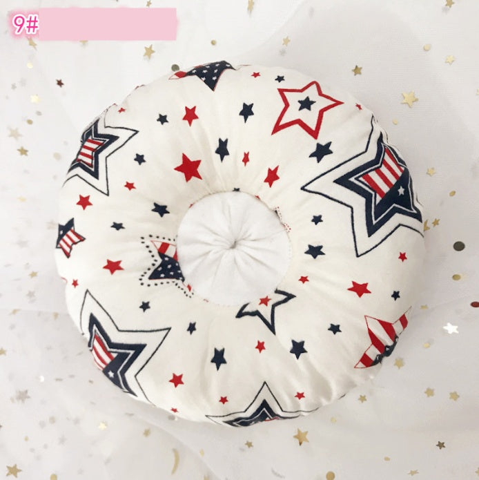 Cute cotton pet neck collar with printed patterns