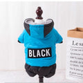 Cute dog winter clothes with cotton jacket design