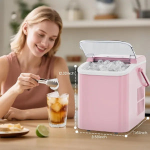 quiet ice maker under 40 decibels low noise countertop ice machine