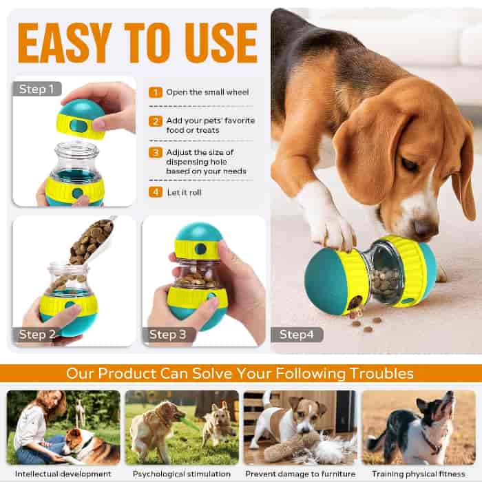 BPA Free Dog Puzzle Toy